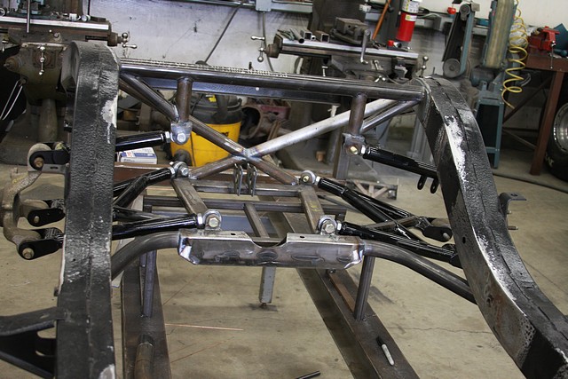 T-bird chassis work