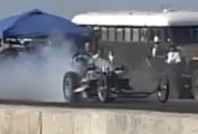 Video: Rocky’s Evil Twin Dragster Makes Debut at Eagle Field Drags