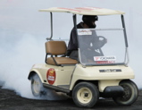 Video: Golf Carts rule! Big power, burnouts, and wheelstands.