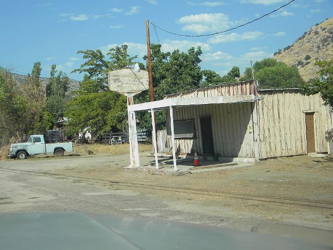 Neat old gas station