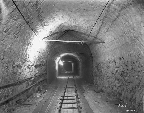 vintage sand tunnel photo