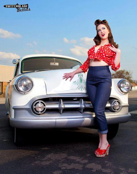 Ladies posing with cars .. Can we if we don't get OVERBOARD ? - The ...