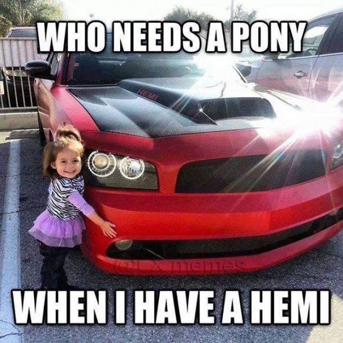 Click image for larger version

Name:	Who-needs-a-pony---Car-meme.jpg
Views:	21015
Size:	141.1 KB
ID:	1223354