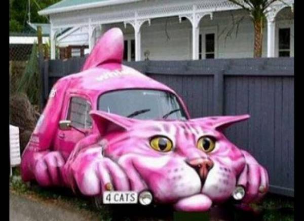 Điều gì sẽ xảy ra nếu bạn ghé xem những chiếc ô tô hình các loài động vật? Đây là cách thú vị để trang trí cho một chiếc xe đặc biệt! Sự kết hợp độc đáo và tài năng của các họa sĩ đã tạo ra những tác phẩm hấp dẫn và đầy sáng tạo. Hãy cùng chiêm ngưỡng những chiếc xe đầy màu sắc và chú mèo, chú chó hay cả chú sóc đang ngồi trên xe nhé!