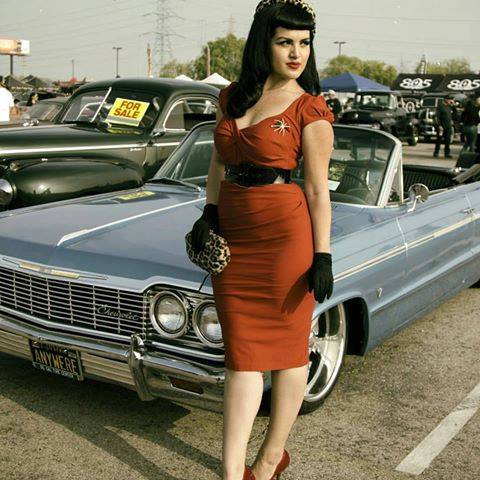 Ladies posing with cars .. Can we if we don't get OVERBOARD ? - The ...