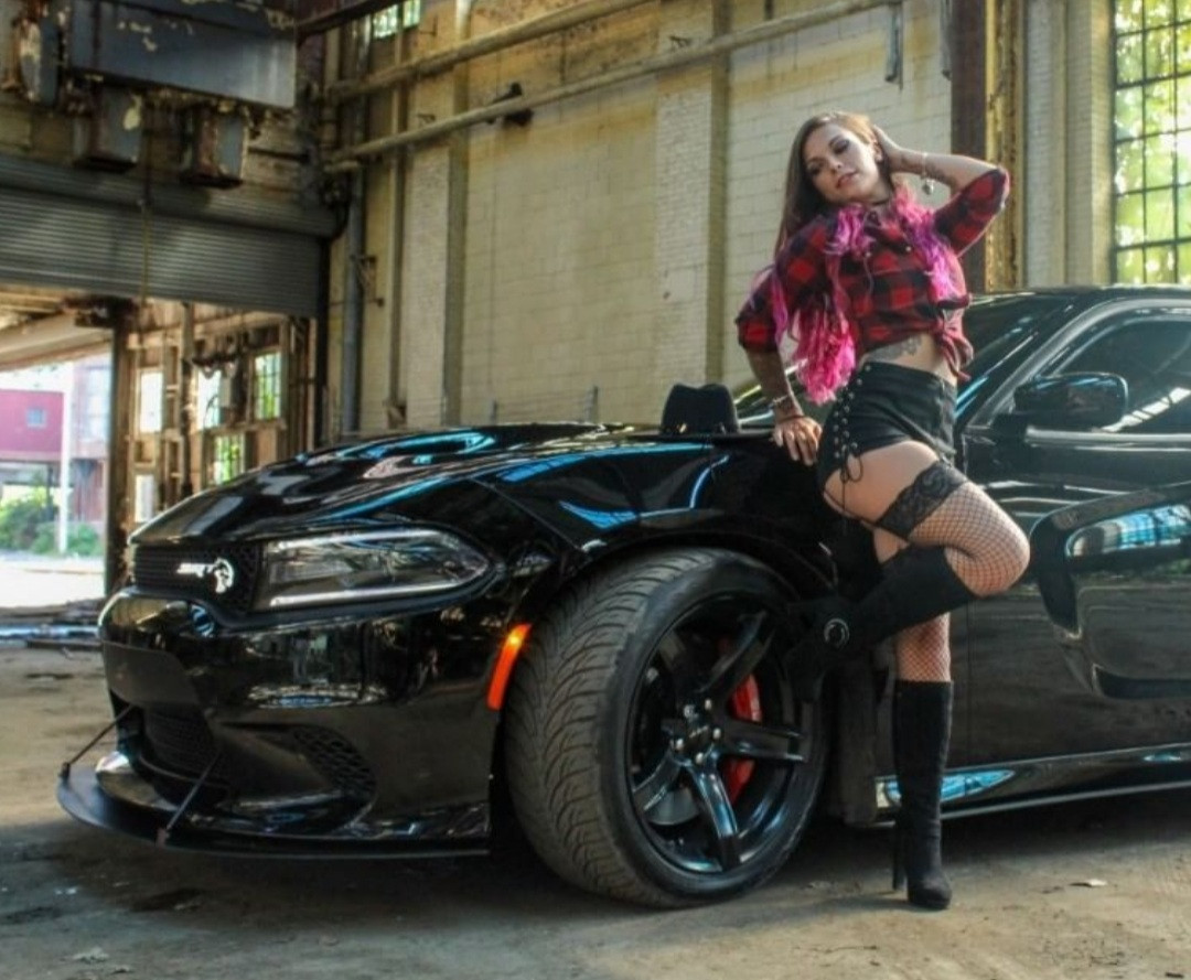 Ladies posing with cars .. Can we if we don't get OVERBOARD ? - The ...