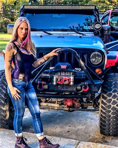 Ladies posing with cars .. Can we if we don't get OVERBOARD ? - The ...