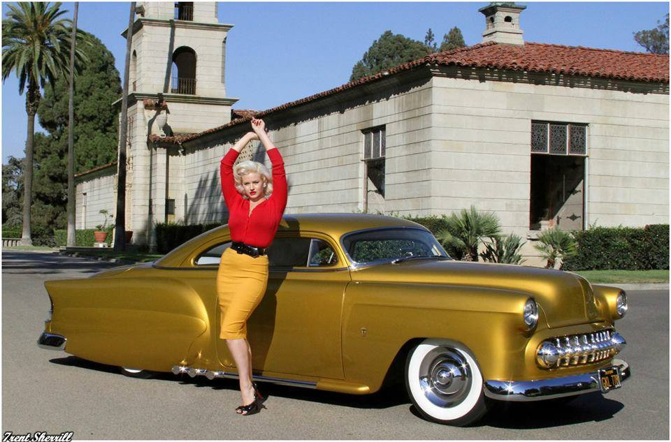 Ladies posing with cars .. Can we if we don't get OVERBOARD ? - The ...