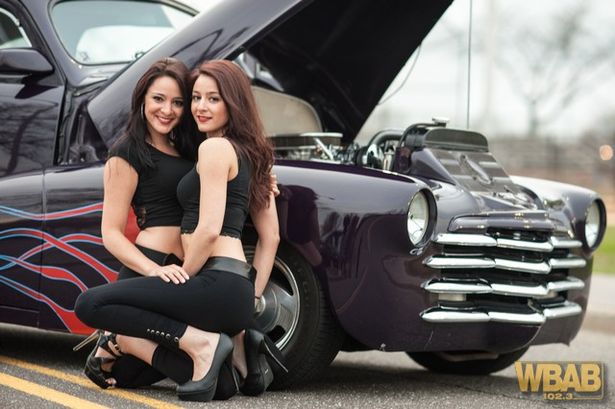 Ladies posing with cars .. Can we if we don't get OVERBOARD ? - The ...