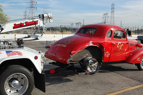 Friday BOOM: A Blown Slick Tears a 1938 Chevy to Shreds