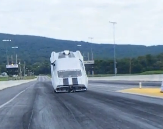 Wheels Up Video: An Outlaw 10.5 Camaro Carries the Front End a Long, Long Way!