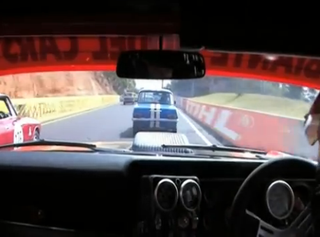 In Car Video: An Aussie Falcon XY-GTHO Carves Through the Field at Bathurst