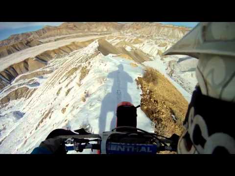 Wild Video: Helmet-Cam Video of a Dirt Bike Rider Scaling a Mountain