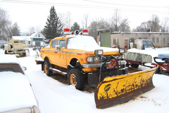 1962 Rambler snow plow