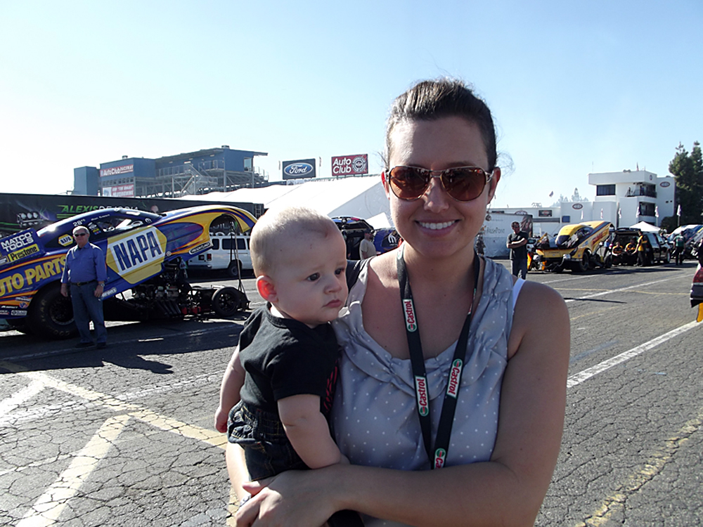 NHRA Winternationals Behind the Scenes in the Pits and Staging Lanes Thursday 2012