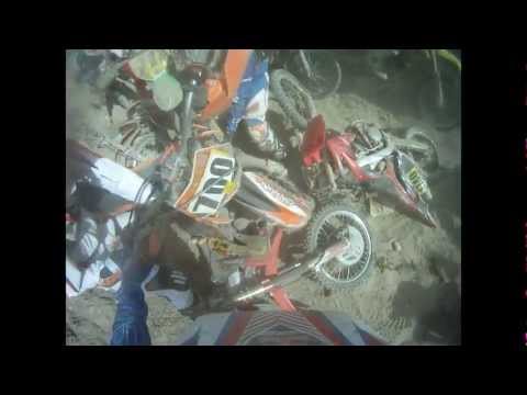 These Massive Chain Reaction Dirt Bike Pile Up Videos are the Craziest Thing You Will See All Week