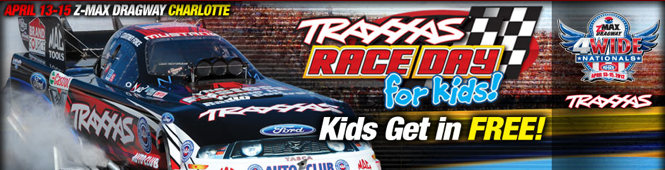 Traxxas Race Day: Kids get in FREE at NHRA 4-Wide Nationals at ZMax, RC Funny Cars, and More