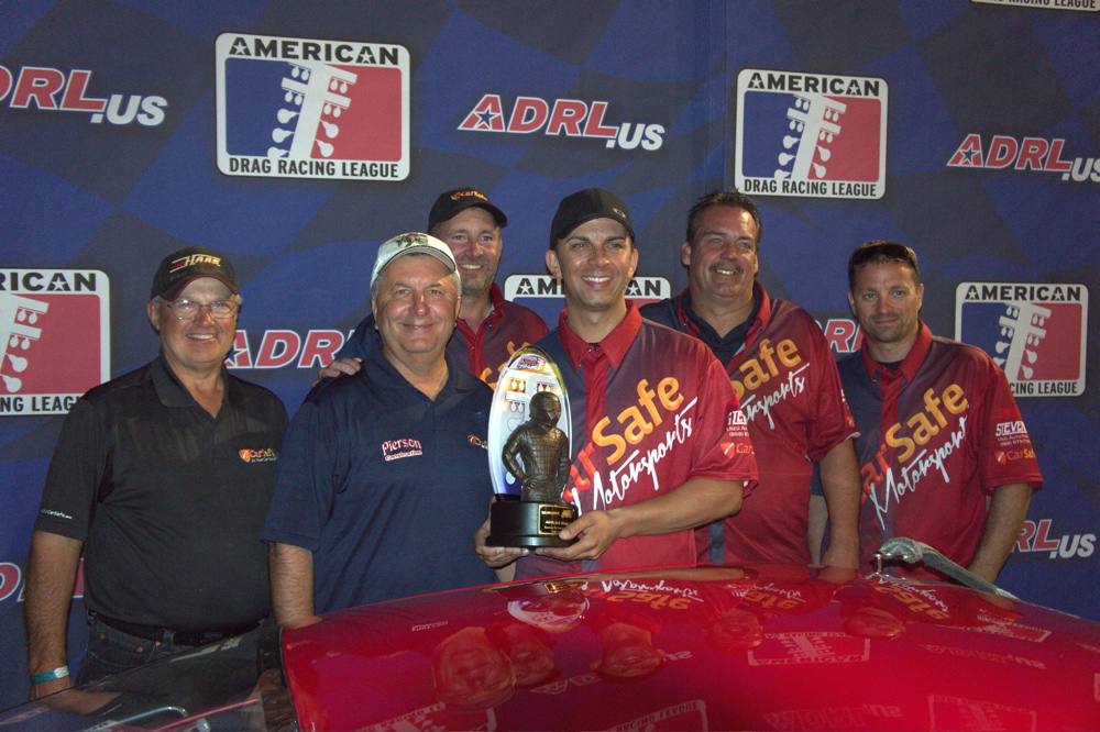 Richie Stevens Jr. Wins ADRL Extreme Pro Stock in the Car