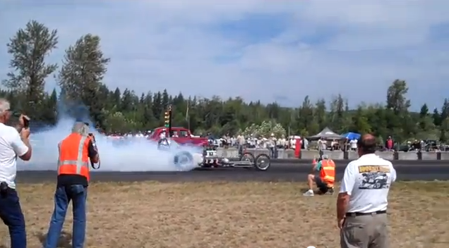 Video: Rocky’s Evil Twin Dual Motor Small Block Dragster Running At Billetproof 2012