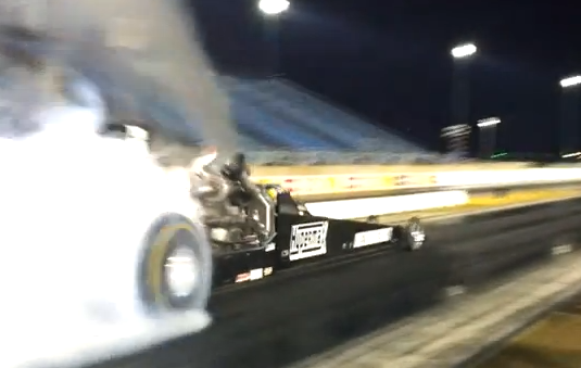 Watch Top Fuel Pilot TJ Zizzo Drive The Insano Hypermax Diesel Dragster To Its First 200mph Lap!