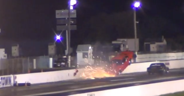 Video: Watch Roger Sterling’s Massive Heavy Street Wreck At the Shakedown at E-Town