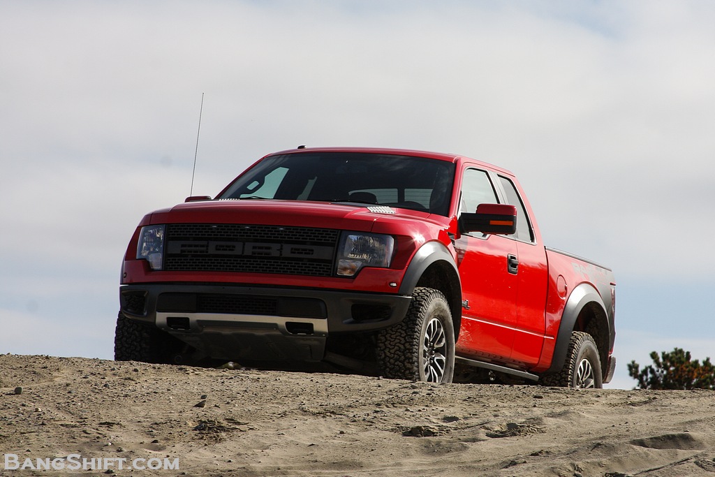 Ford raptor truck jump #7