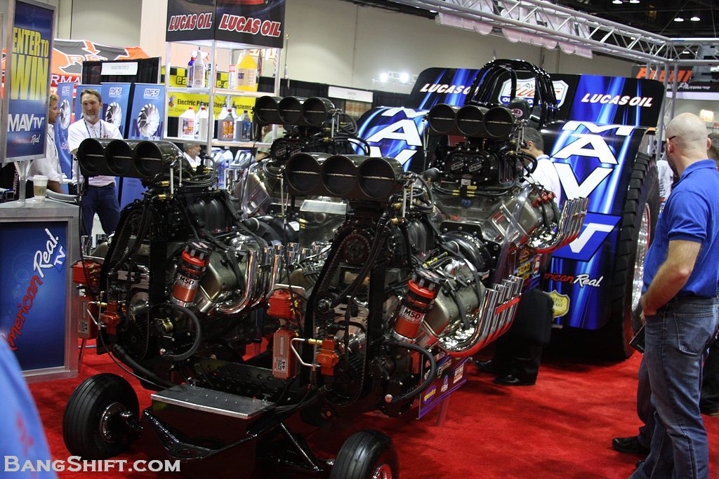 PRI 2012 Featurette: The Lucas Oil/MavTV Super Modified Pulling Tractor – Four Blown Elephants!