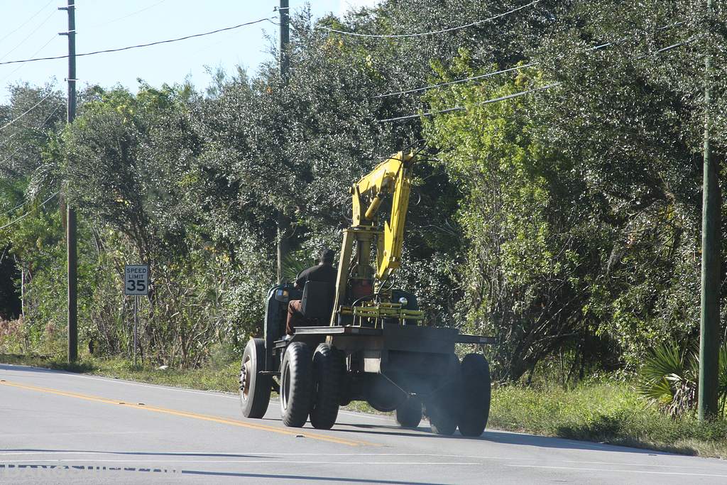 Wednesday Moment of Photo Zen: A Strange Modified Farm Truck We Saw Cruising In Florida