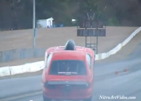 Video: Watch A Small Tire Mustang Drag Car Pull A Massive Power Wheelie At Carolina Dragway – The House Of Hook Really IS!