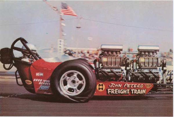 BangShift Pocket Drag Biography: The Freight Train Top Gas Twin Engine Dragster – A Nearly Unstoppable Force!