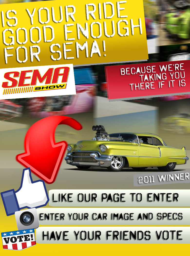 Auto Meter Wants Your Car For SEMA 2013 – All Expense Paid Trip Your Car Included! Chance Of A Lifetime – Click Here To Enter!