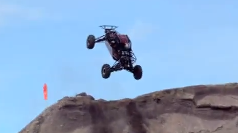 Watch A Wild Swedish Off Road Buggy Pull Of The Gnarliest Jumps We Have Seen Yet!