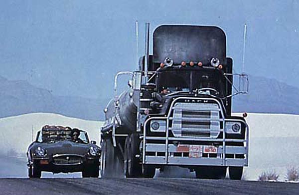 Celebrity Car Death Match: Rubber Duck's 1977 Mack From Convoy  VS The Blue Mule 1974 Ford From White Line Fever! 