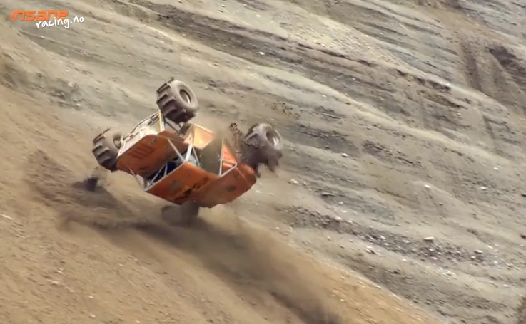 Video: High Flying Roll Over Formula OffRoad Insanity From Norway