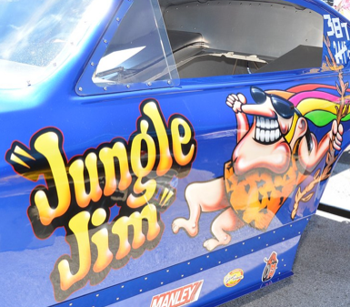 Video: Jungle Jim Nova Funny Car Cackling In The Campground At Beech Bend During NHRR!