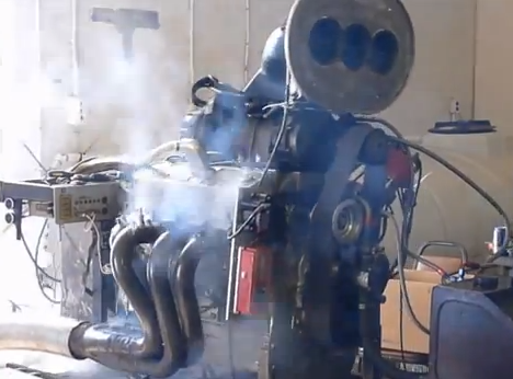 Video: Watch A Pissed Off Blown 540ci Chevy Make A Pull On The Scariest Looking “Dyno” Ever