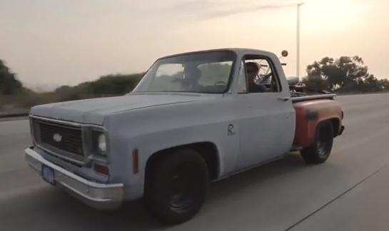 Video: Freiburger and Finnegan Revive The Muscle Truck, Drag Race It On Nitrous, Nearly Die On Old Mini-Bikes