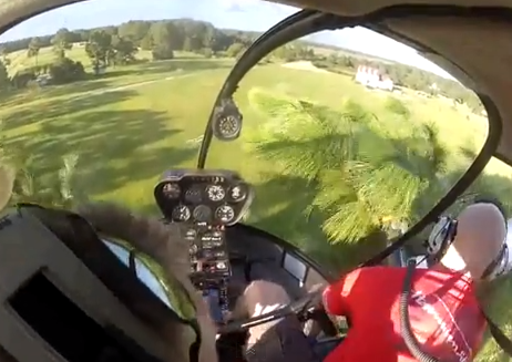 Awesome Video: Watch A Helicopter Pilot Expertly Maneuver His Craft To Pluck A Kid’s RC Plane Out Of A Tree Top!