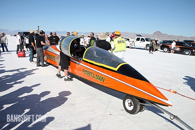 Bonneville Speed Week 2013 Race Cars SCTA BNI Speed Demon Vesco Salt Flats Racing Streamliner 010