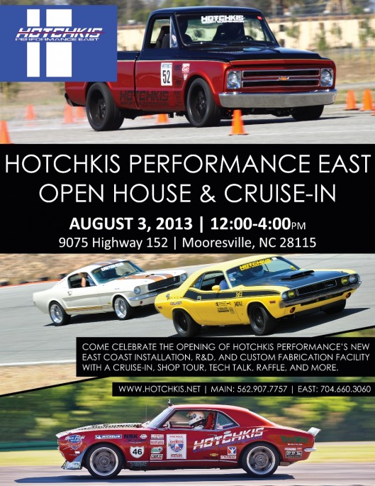 Hotchkis Performance East Open House Flyer - small