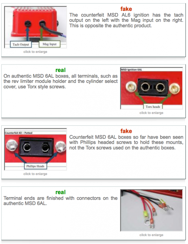 Counterfeit Product Alert How To Identify A Real MSD 6AL