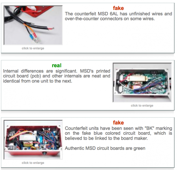 Counterfeit Product Alert How To Identify A Real MSD 6AL