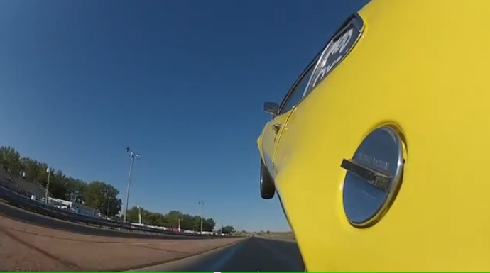 Ride On The Quarter Panel Of A Bad Ass Pinto As It Pulls A 350+ Foot Wheelstand! (Video)