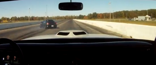 Watch Wild In Car Video Of A Mitsubishi EVO Spinning Out Of Control At The Drags! Shockingly No Wreckage!