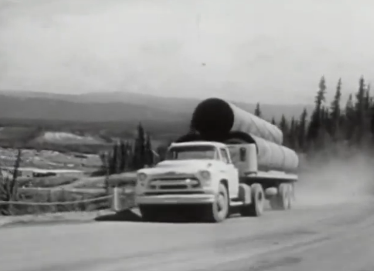 The 1957 Chevy Trucks on the Alcan Run – An Absolutely AWESOME 1950’s Chevrolet Promotional Film