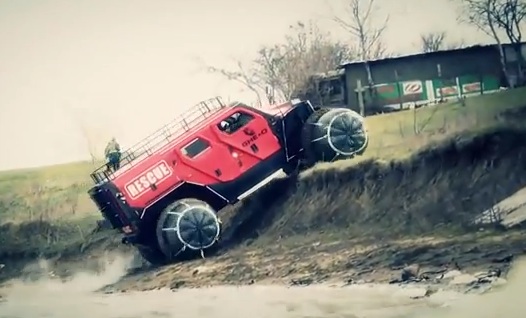 Truck Porn: The Ghe-O – A Romanian Built Rescue Truck That’s One Of The Most Capable 4x4s on Earth! (Video)