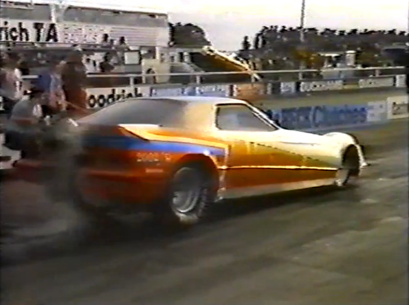 Awesome: Watch Sammy Miller Run 4.73 In His Rocket Funny Car And Blow All The Windows Out Of The Santa Pod Tower!