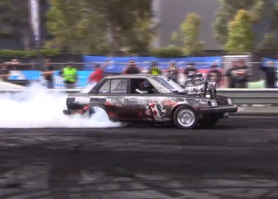 Watch An Aussie Burnout Competitor Blow The Supercharger COMPLETELY Off His Motor!