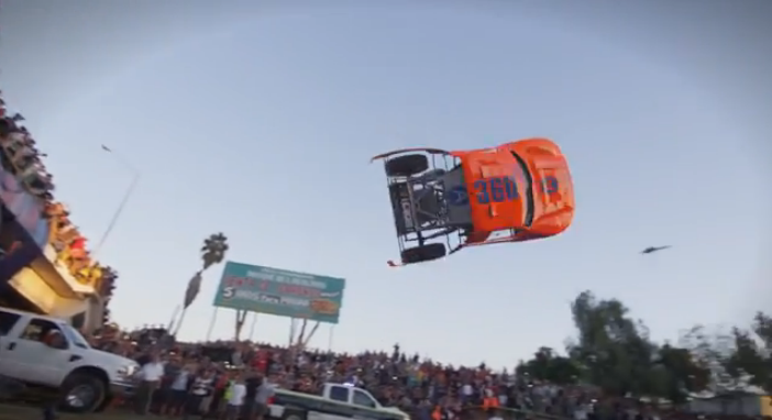 Watch Adrian Cenni’s Amazing And Historic (Successful) Barrel Roll Jump At Baja 1000