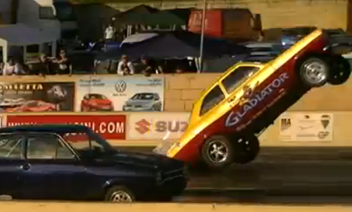 There’s A Drag Strip In The Tiny Country Of Malta And They Run Top Fuel Cars There! (Video)